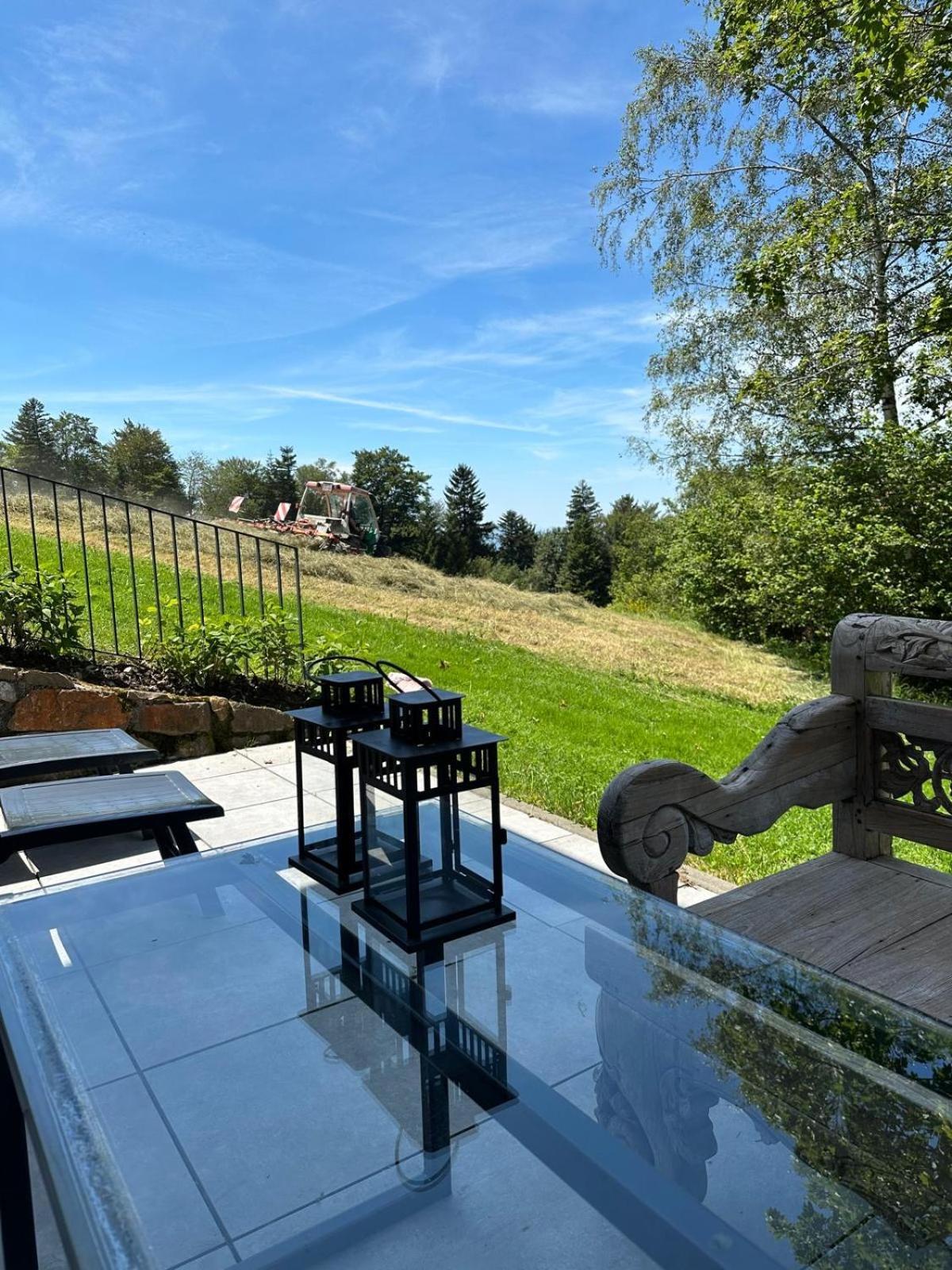 Pfaendertraum Luxus Ferienhaus Lochau Exterior foto